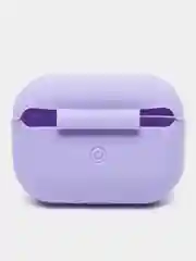 Лавандовый силиконовый чехол для наушников Apple AirPods 2, 3, Pro, Pro 2