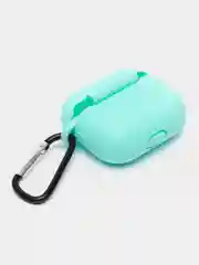 Мятный силиконовый чехол для наушников Apple AirPods 2, 3, Pro, Pro 2