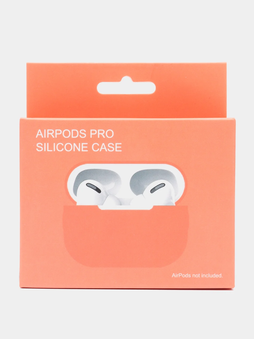 Оранжевый силиконовый чехол для наушников Apple AirPods 2, 3, Pro, Pro 2