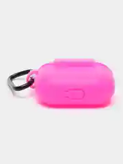 Розовый силиконовый чехол для наушников Apple AirPods 2, 3, Pro, Pro 2