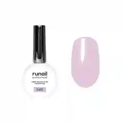 Молочный уф гель для наращивания/Цветной жидкий уф гель/Гель лак Runail Professional, 15 мл