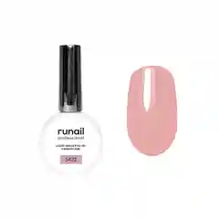 Розовый уф гель для наращивания/Цветной жидкий уф гель/Гель лак Runail Professional, 15 мл