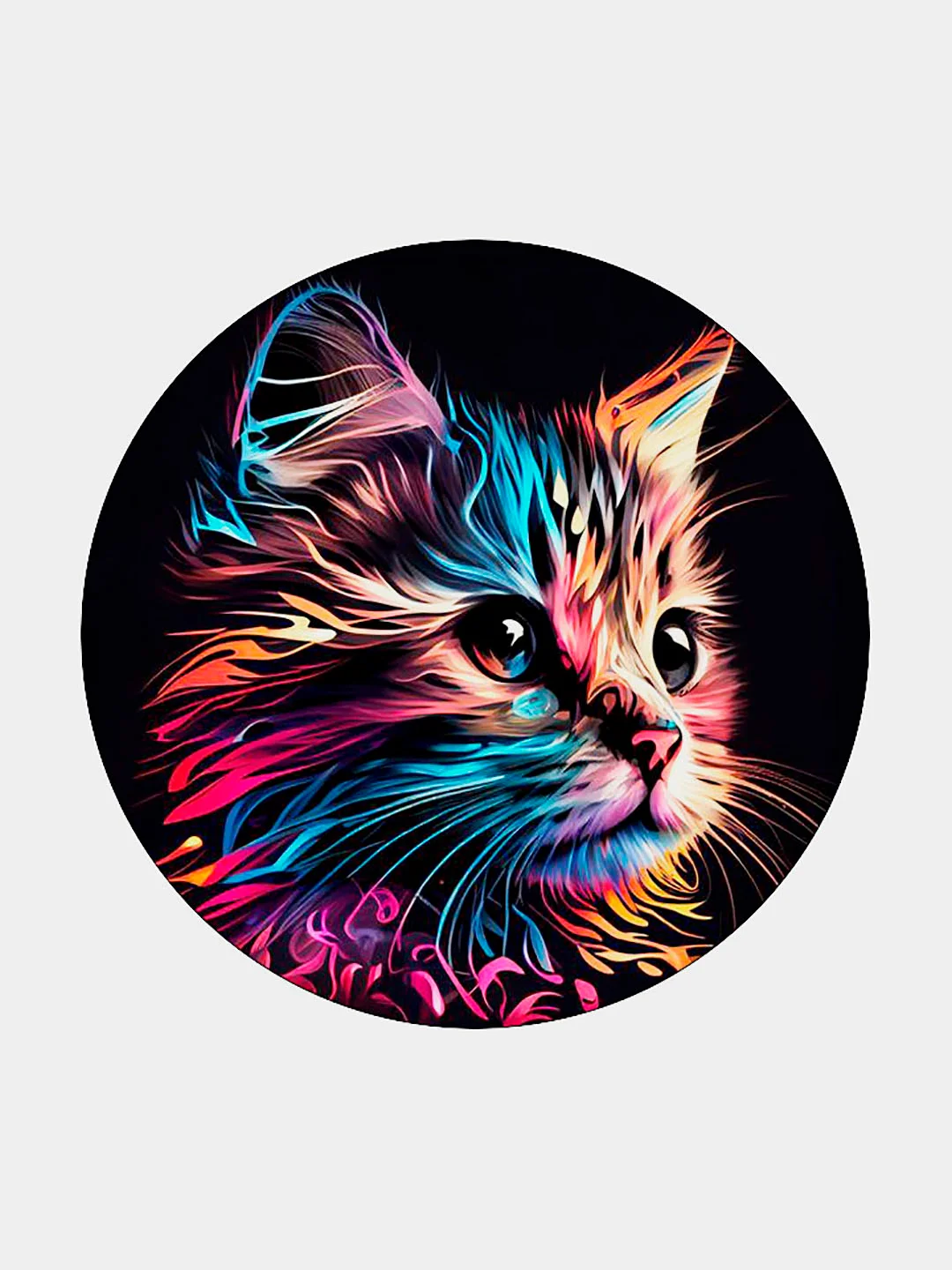 Молочный держатель для телефона PopSocket (попсокет) с рисунками