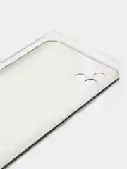 Тёмно-коричневый силиконовый чехол на Oppo Realme C11 2021 / Реалми С11 2021 с рисунком, защита камеры