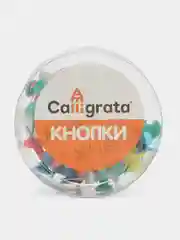 Разноцветный кнопки силовые, 40 штук, в пластиковой коробке, цветные