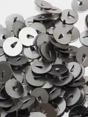 Алый кнопки канцелярские классические, 100 шт