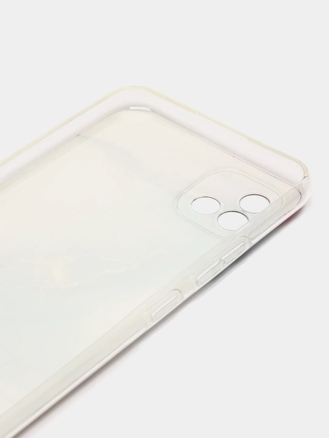 Ледяной силиконовый чехол на Oppo Realme C11 2021 / Реалми С11 2021 с рисунком, защита камеры
