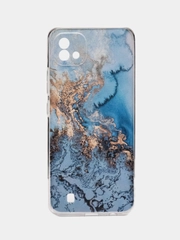 Силиконовый чехол на Oppo Realme C11 2021 / Реалми С11 2021 с рисунком, защита камеры