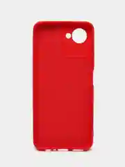 Багровый силиконовый чехол для Realme C30 C30S Narzo 50i Prime (Реалми С30С Нарзо 50И прайм), Silicone Cover с мягкой подкладкой