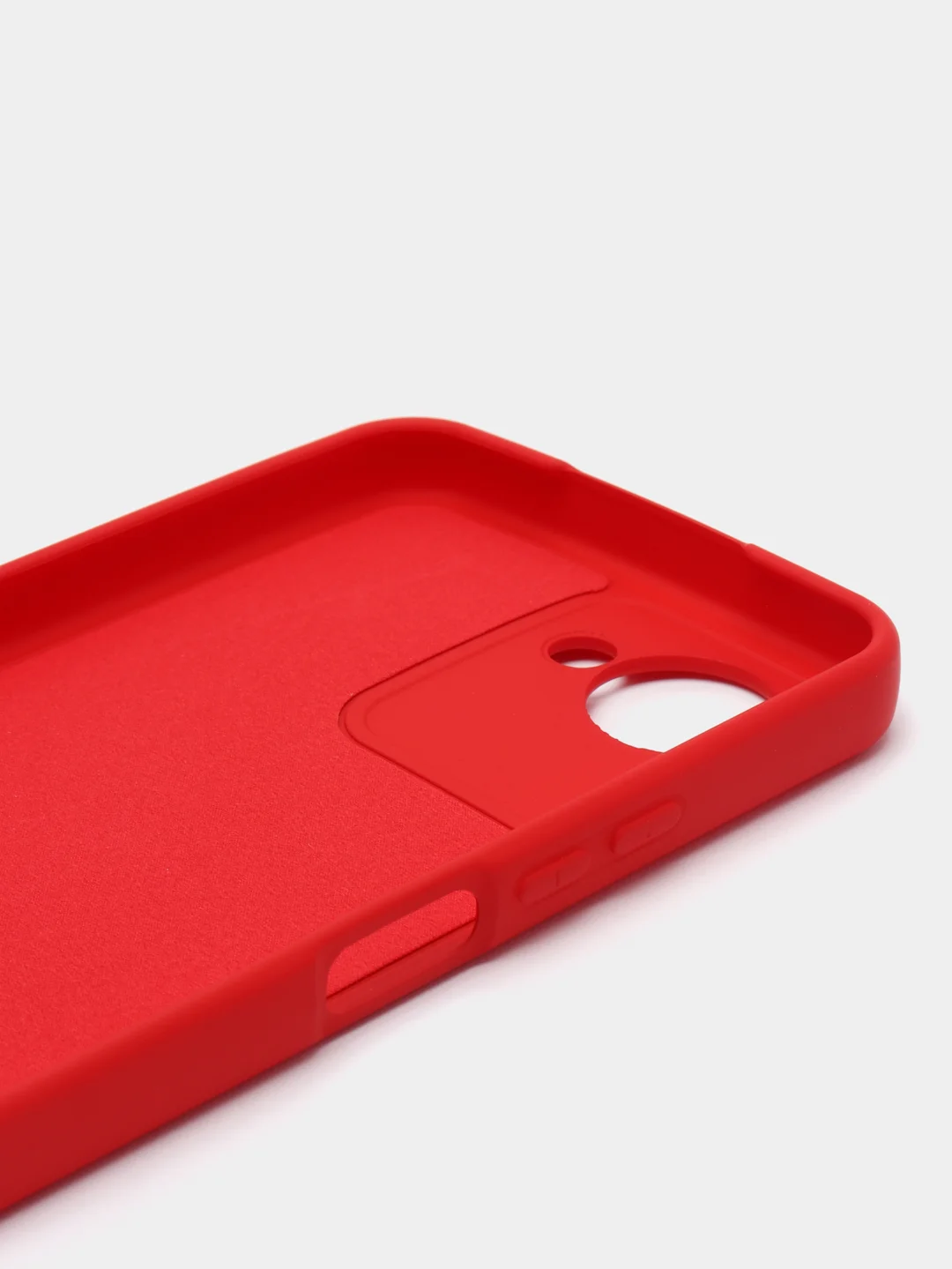 Багровый силиконовый чехол для Realme C30 C30S Narzo 50i Prime (Реалми С30С Нарзо 50И прайм), Silicone Cover с мягкой подкладкой
