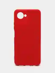 Багровый силиконовый чехол для Realme C30 C30S Narzo 50i Prime (Реалми С30С Нарзо 50И прайм), Silicone Cover с мягкой подкладкой