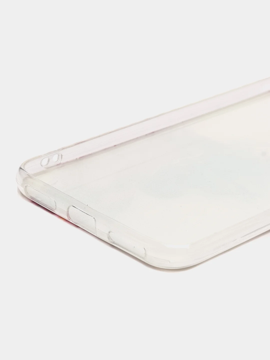 Красный силиконовый чехол на Xiaomi Redmi 5 Plus / Сяоми Редми 5 Плюс с рисунком, защита камеры