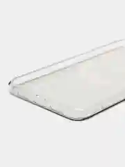 Угольный силиконовый чехол на Xiaomi Mi 8 / Сяоми Ми 8 прозрачный, с рисунком, защита камеры