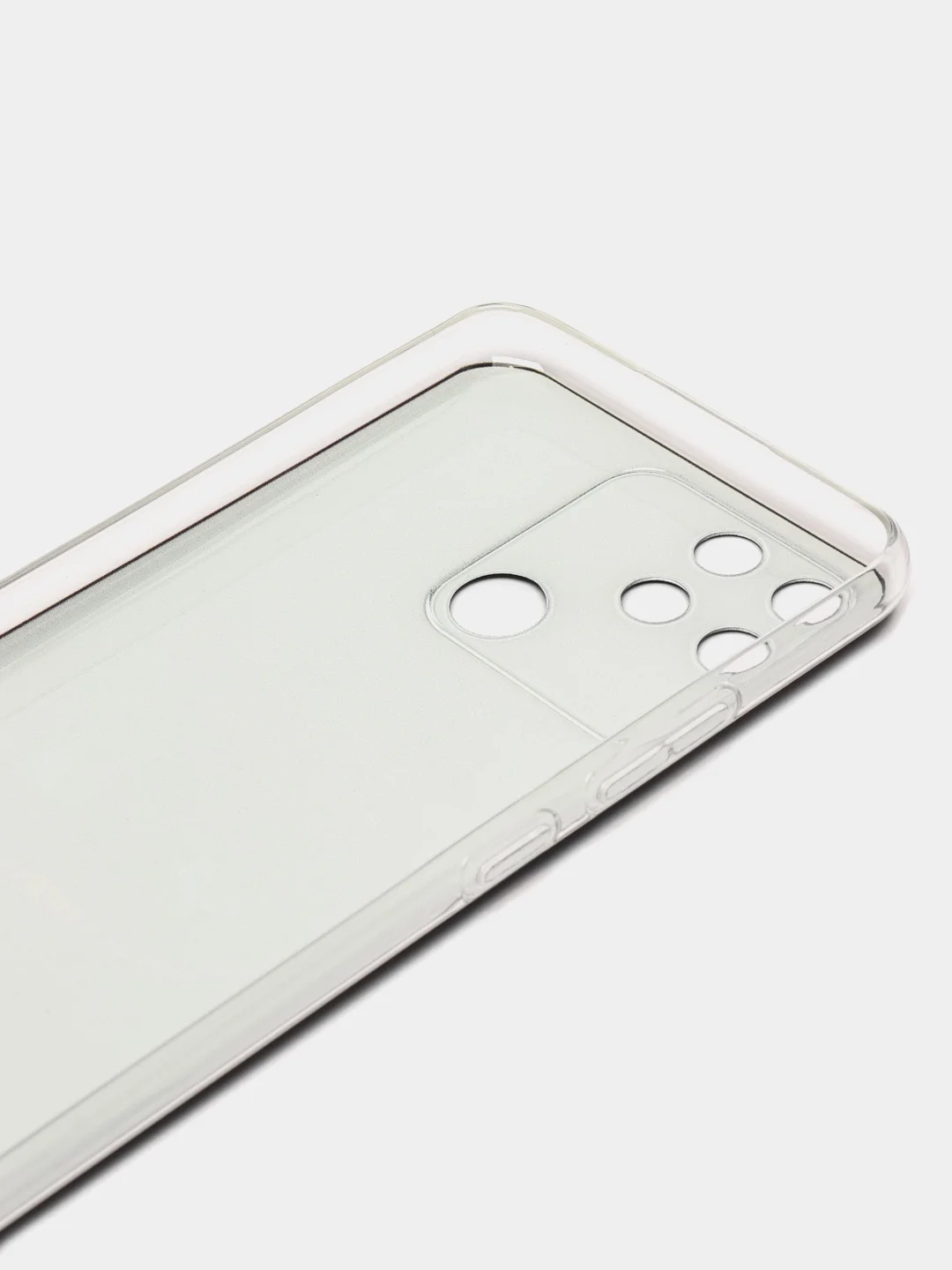 Черный силиконовый чехол на Realme Narzo 50A / Реалми Нарзо 50А с рисунком, защита камеры