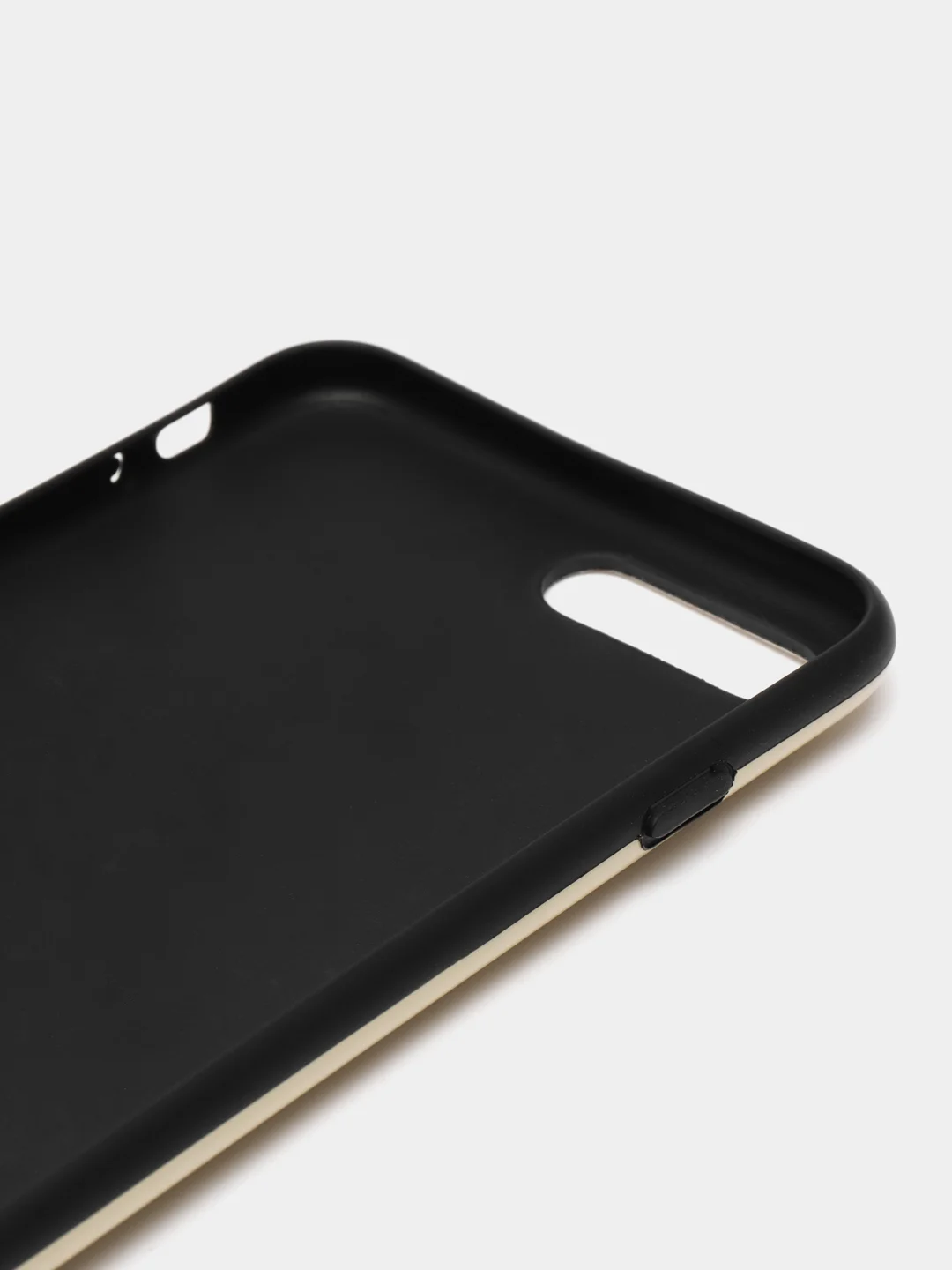 Бежевый силиконовый чехол с рисунком iPhone 11 Pro Max, XS, XR