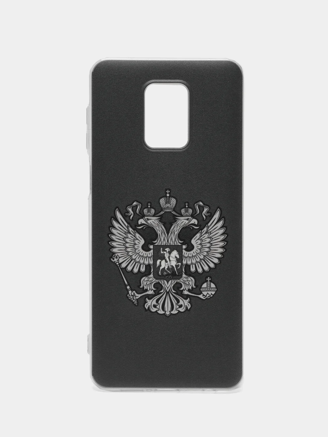 Приглушённый хаки чехол на Xiaomi Redmi Note 9S/9 Pro / Сяоми Редми Нот 9S/9 Про прозрачный, с рисунком