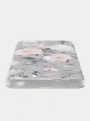 Кораллово-розовый силиконовый чехол на Oppo Realme C21Y/C25Y / Оппо Реалми C21Y/C25Y прозрачный, с рисунком