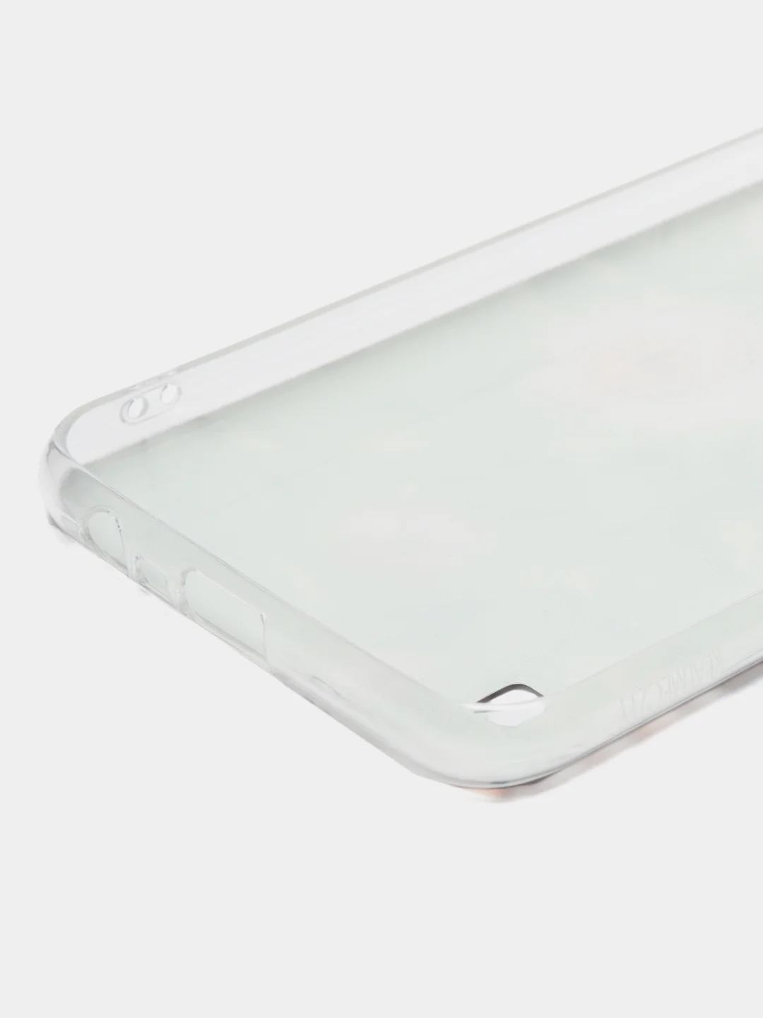 Кораллово-розовый силиконовый чехол на Oppo Realme C21Y/C25Y / Оппо Реалми C21Y/C25Y прозрачный, с рисунком