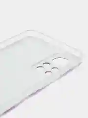 Лавандовый силиконовый чехол на Infinix HOT 11S NFC / Инфиникс Хот 11S NFC прозрачный, с рисунком