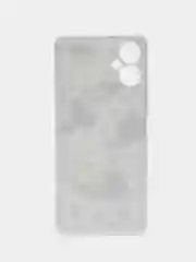 Золотой чехол на Tecno Spark 9 Pro / Текно Спарк 9 Про прозрачный, с рисунком, защита камеры
