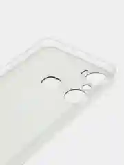 Бирюзовый силиконовый чехол на Infinix Hot 12 Pro / Инфиникс Хот 12 Про с рисунком, защита камеры