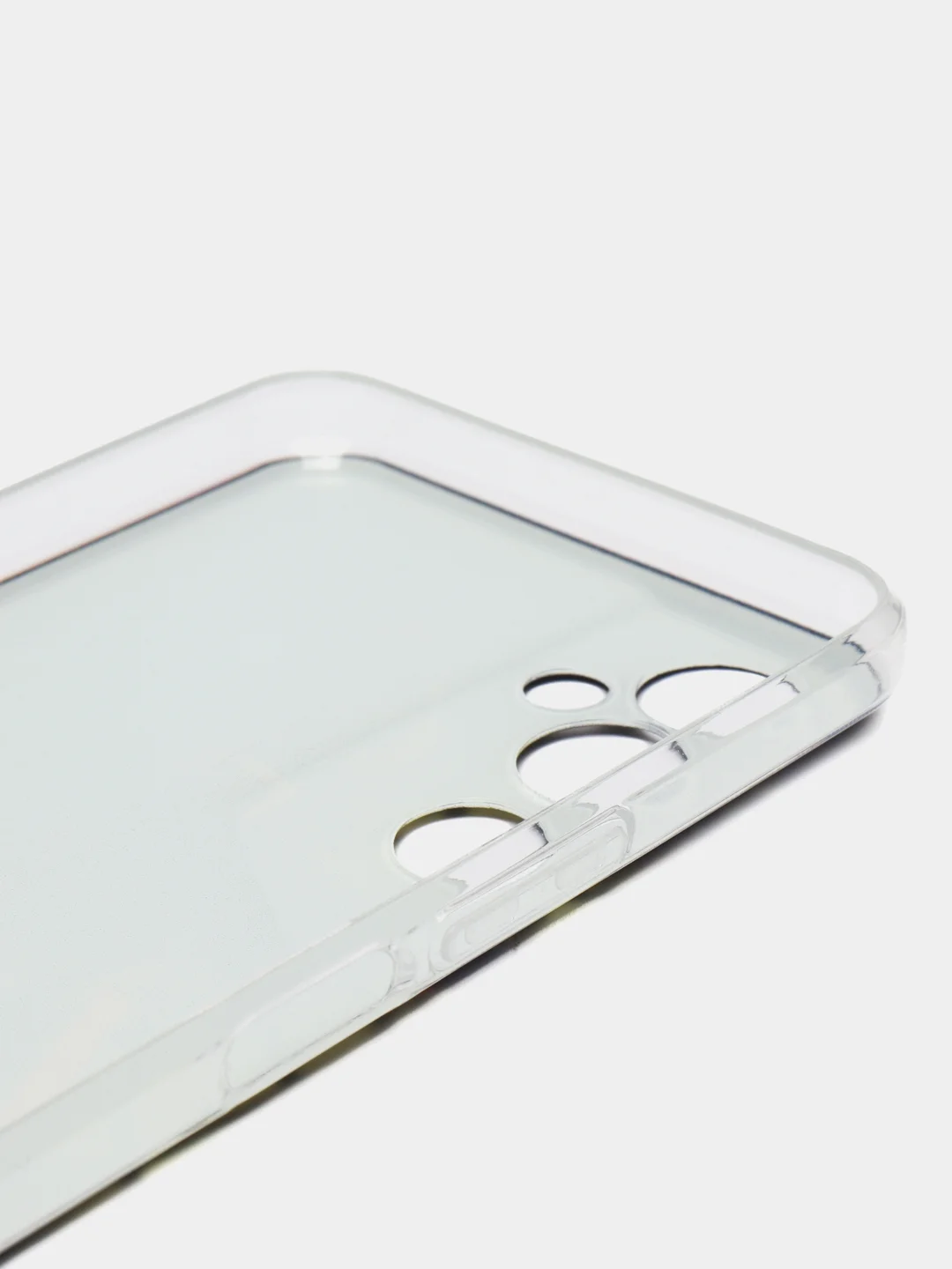 Медный чехол на Tecno Pova Neo 2 / Текно Пова Нео 2 прозрачный, с рисунком, защита камеры