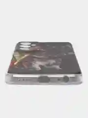 Медный чехол на Tecno Pova Neo 2 / Текно Пова Нео 2 прозрачный, с рисунком, защита камеры