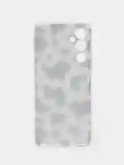Золотистый хаки чехол на Tecno Pova Neo 2 / Текно Пова Нео 2 прозрачный, с рисунком, защита камеры