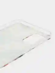 Золотой чехол на Samsung Galaxy A71 4G / Самсунг А71 4G прозрачный, с рисунком, защита камеры