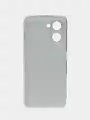 Хаки силиконовый чехол на Realme C33 / Реалми С33 прозрачный, с рисунком, защита камеры