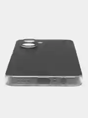 Хаки силиконовый чехол на Realme C33 / Реалми С33 прозрачный, с рисунком, защита камеры