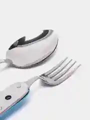 Мультитул, набор складных столовых, походных, приборов, 6 в 1