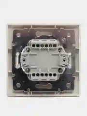 Слоновая кость выключатель Plano, 1-101-01 Intro, 10А-250В, IP20, СУ