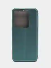 Зеленый чехол-книжка для Infinix NOTE 30 4G (Инфиникс Нот 30 4 Джи)