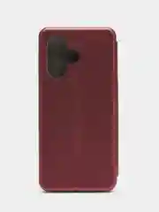 Багровый чехол-книжка для Infinix Hot 30 Play (Инфиникс Хот 30 Плей)
