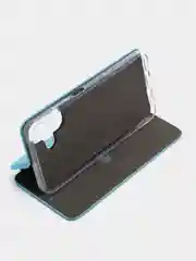 Голубой чехол-книжка для Infinix Hot 30 Play (Инфиникс Хот 30 Плей)