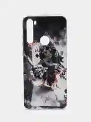Песочный хаки силиконовый чехол на Xiaomi Redmi Note 8T / Сяоми Редми Нот 8T прозрачный, с рисунком