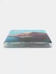 Светло-коричневый силиконовый чехол на Xiaomi Redmi Note 7 / Сяоми Редми Нот 7 прозрачный, с рисунком