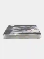 Оранжевый силиконовый чехол на Xiaomi Redmi Note 7 / Сяоми Редми Нот 7 прозрачный, с рисунком