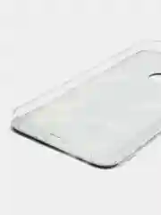 Оранжевый силиконовый чехол на Xiaomi Redmi Note 7 / Сяоми Редми Нот 7 прозрачный, с рисунком