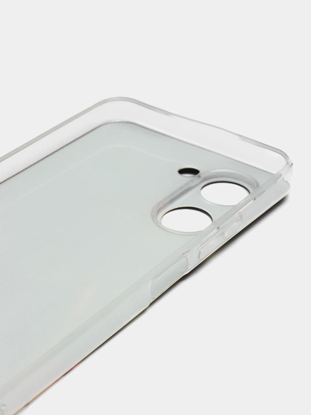 Манго силиконовый чехол на Realme C33 / Реалми С33 прозрачный, с рисунком, защита камеры