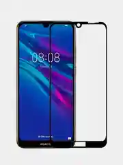 Черный защитное стекло для Huawei Y6 2019, Y6 Pro 2019, Y6 Prime 2019, Honor 8A