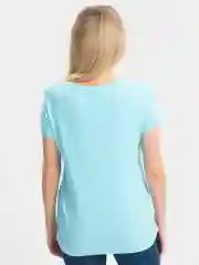 Мятный футболка женская однотонная, Lilians
