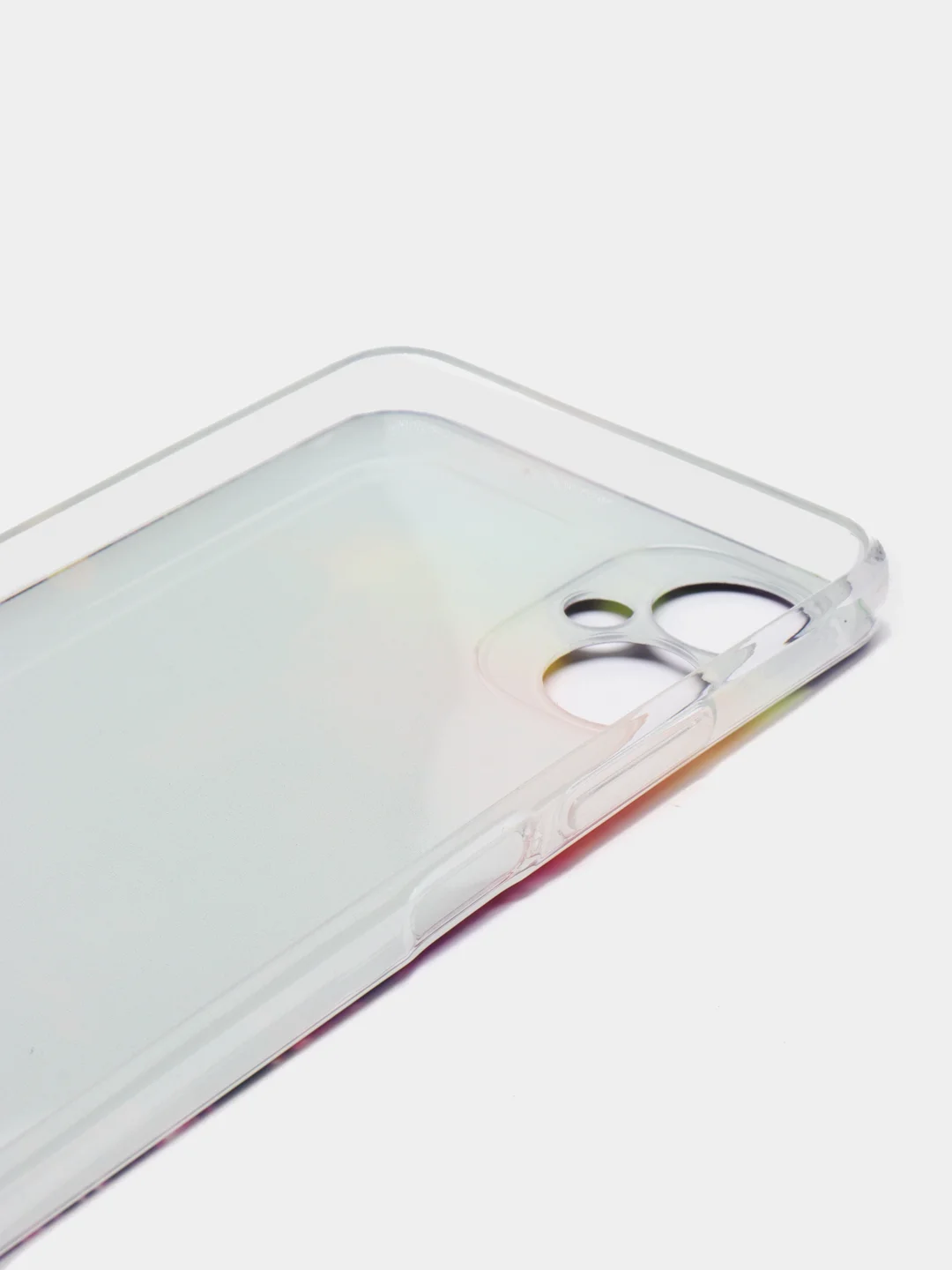Пурпурный чехол на Tecno Spark 9 Pro / Текно Спарк 9 Про прозрачный, с рисунком, защита камеры