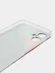 Пурпурный чехол на Tecno Spark 9 Pro / Текно Спарк 9 Про прозрачный, с рисунком, защита камеры