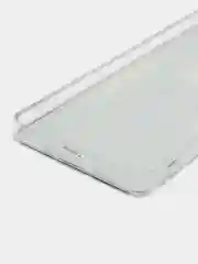 Синий меланж чехол на Samsung Galaxy A33 5G / Галакси А33 5G прозрачный, с рисунком, защита камеры