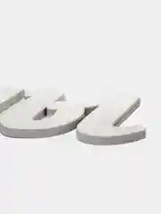 Белый деревянные слова для фотосессии