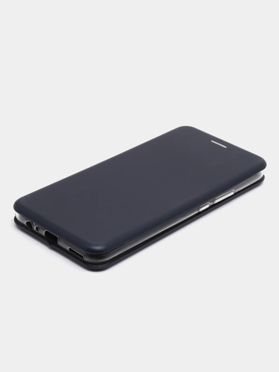 Темно-синий чехол книжка для Huawei Honor 9 x (Хонор 9 х), Honor 9x экокожа