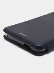 Темно-синий чехол книжка для Huawei Honor 9 x (Хонор 9 х), Honor 9x экокожа