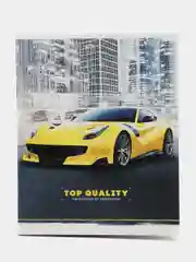Желтый тетрадь "Спортивные Авто", 48 листов